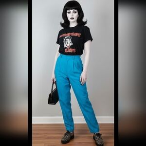 Vintage 80s Baggy Trousers As Is Small